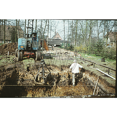 Baugrube 13.04.1961