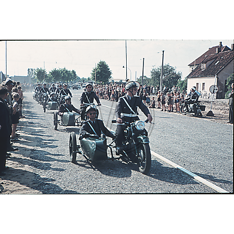 Polizei-Eskorte
