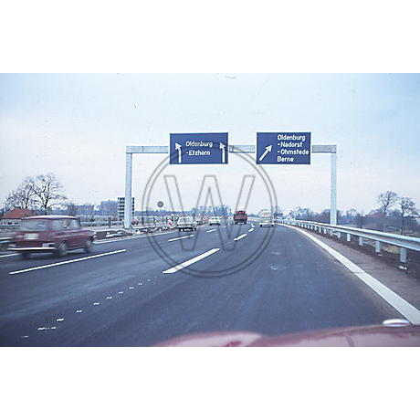 Autobahn-Schilder