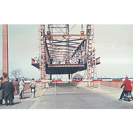 Gesperrte Huntebrücke
