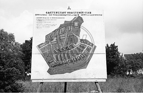 Schild "Gartenstadt Ohmsteder Esch"