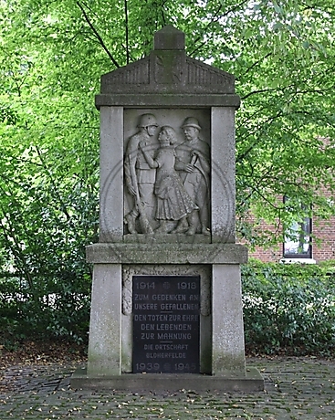 Mahnmal für 44 Gefallene der Ersten Weltkriegs in Bloherfelde